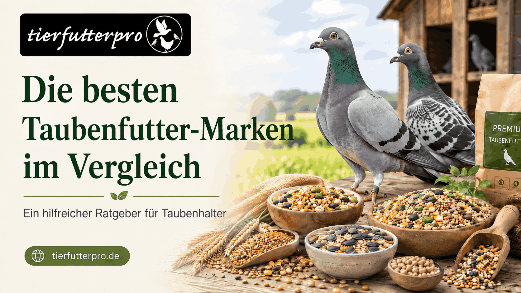 Die besten Taubenfutter-Marken im Vergleich