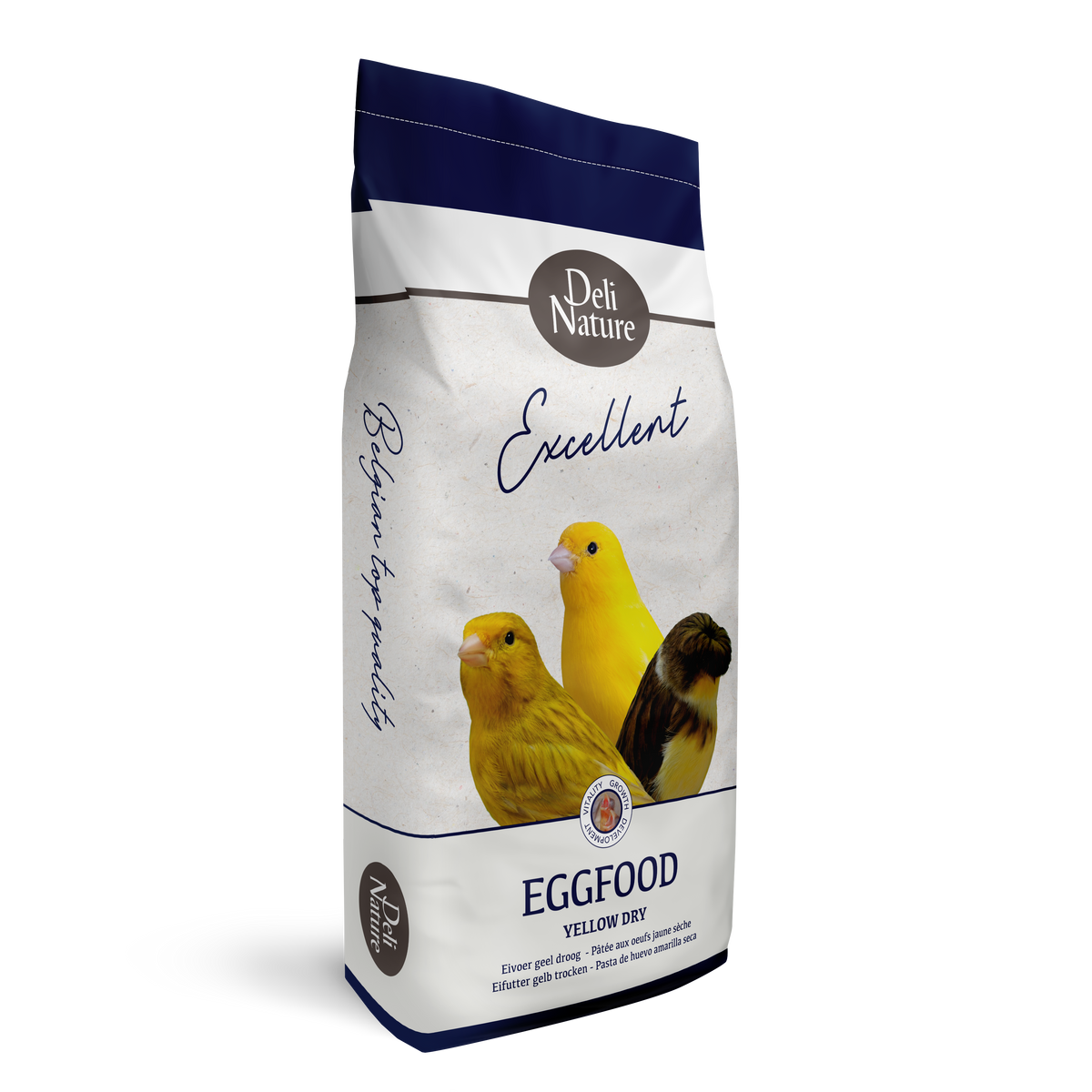 Deli Nature Eifutter Gelb Trocken 10 kg Sack