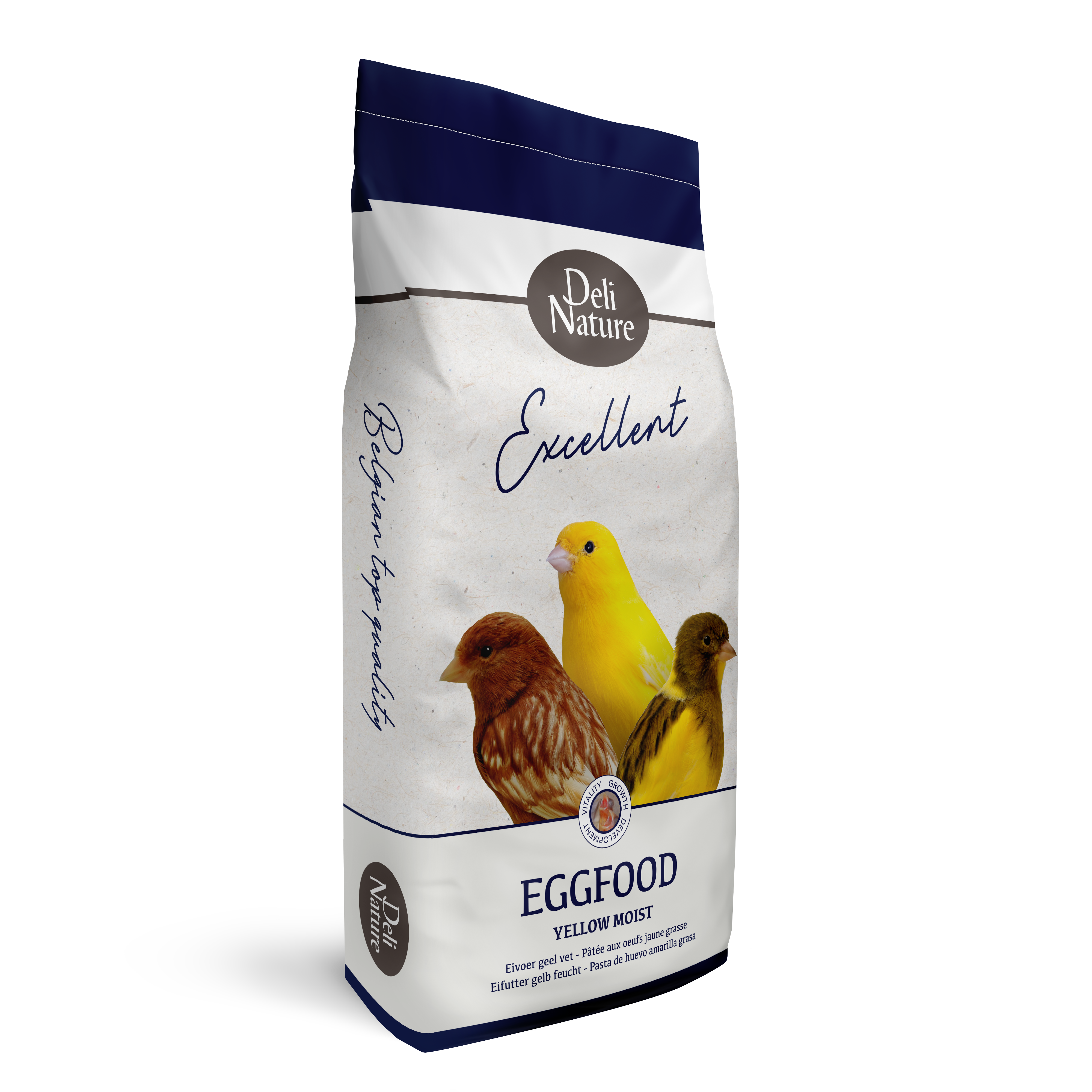 Deli Nature Eifutter Gelb Feucht 10 kg Sack