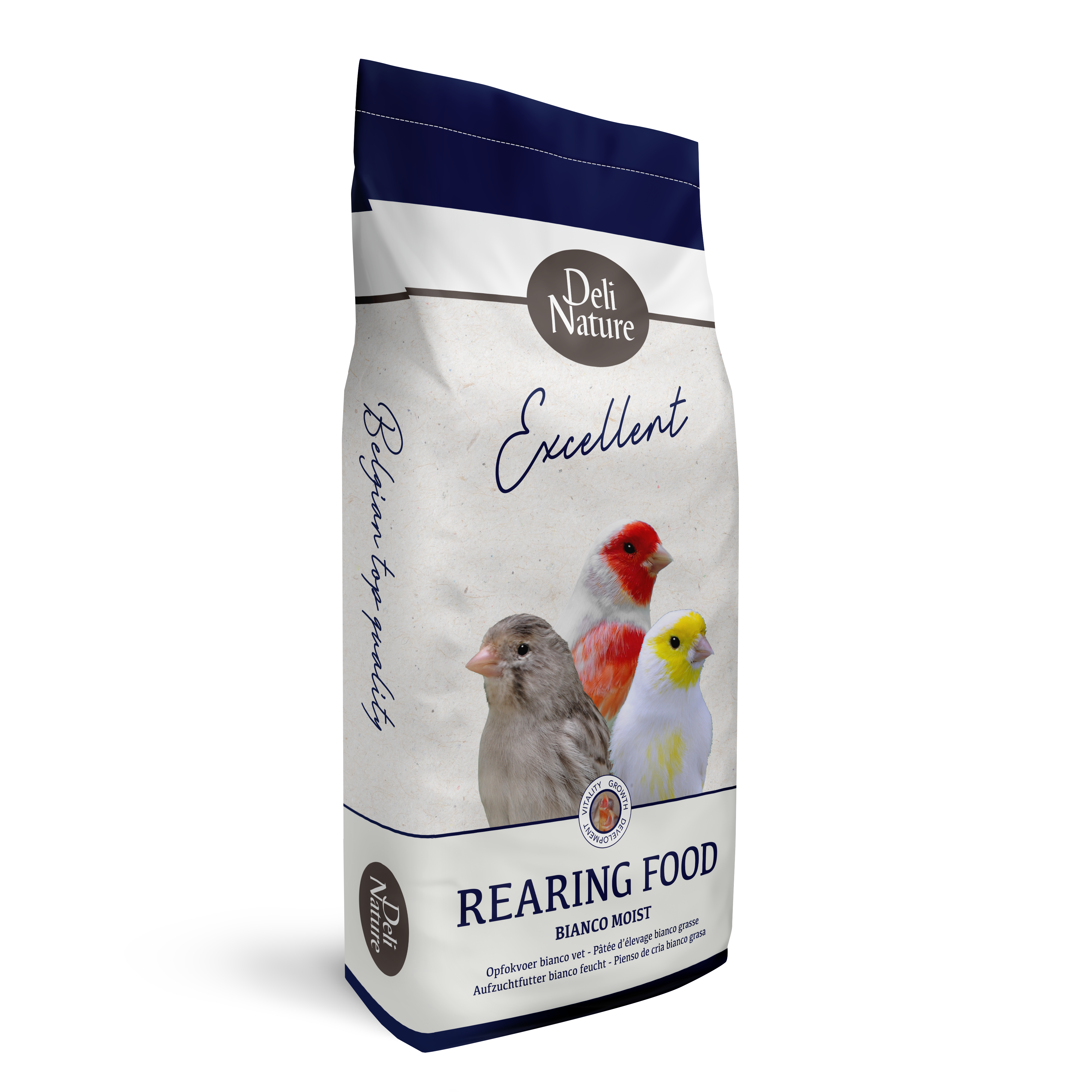 Deli Nature Aufzuchtfutter Bianco Feucht 10 kg Sack