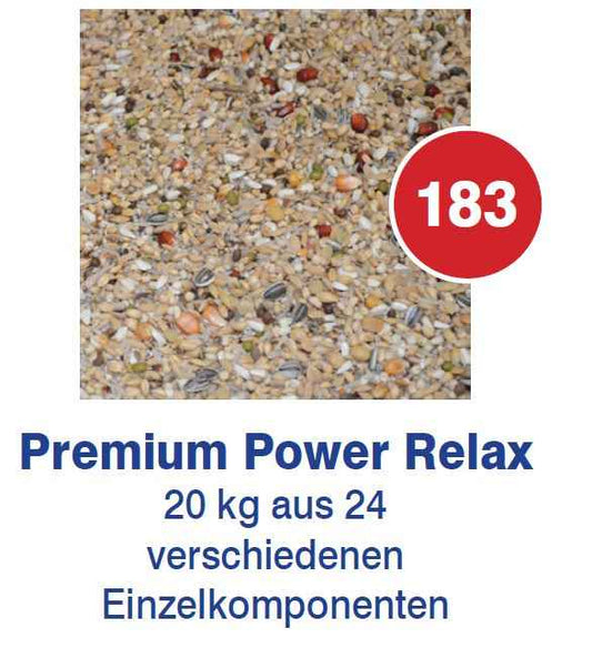 Vanrobaeys - Premium Power Relax. Nr.183 20kg (Versandkostenfrei) für Haustiere im Tierfutterpro Shop