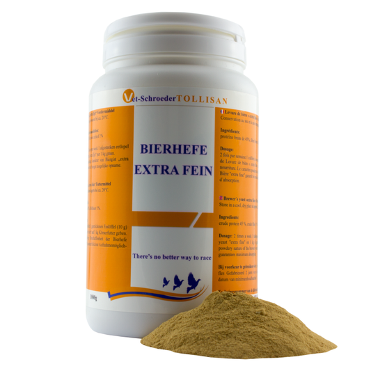 Tollisan Bierhefe Extra Fein 1kg für Haustiere im Tierfutterpro Shop