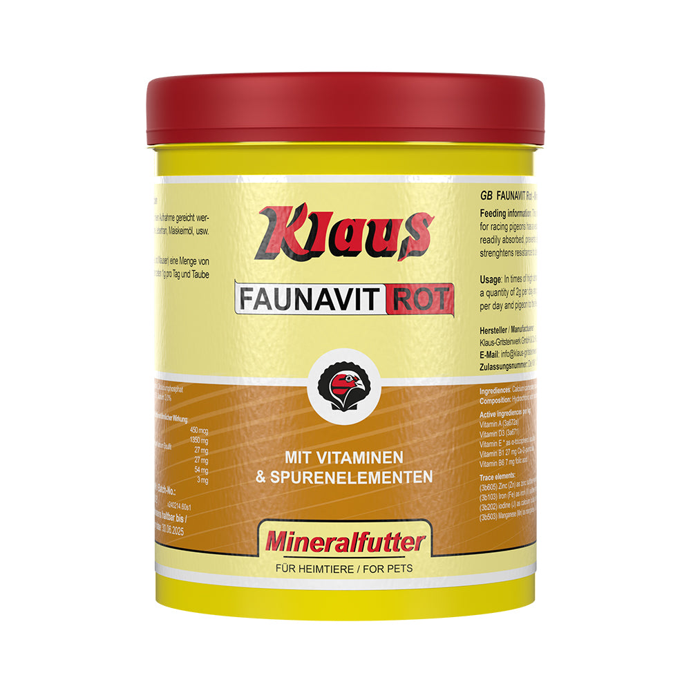 Klaus Faunavit Rot 1 Kg