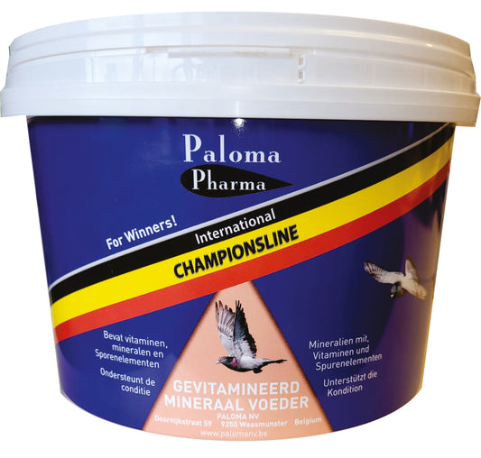 Paloma roter Futterkalk 25 kg vitaminiertes Mineralfutter für Tauben