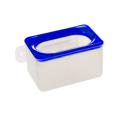 1 Stück Zellnapf mit Leiste, einzeln (Blau) (A18) für Haustiere im Tierfutterpro Shop