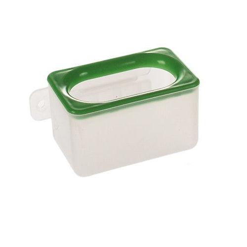 1 Stück Zellnapf mit Leiste, einzeln (Grün) (A18A) für Haustiere im Tierfutterpro Shop