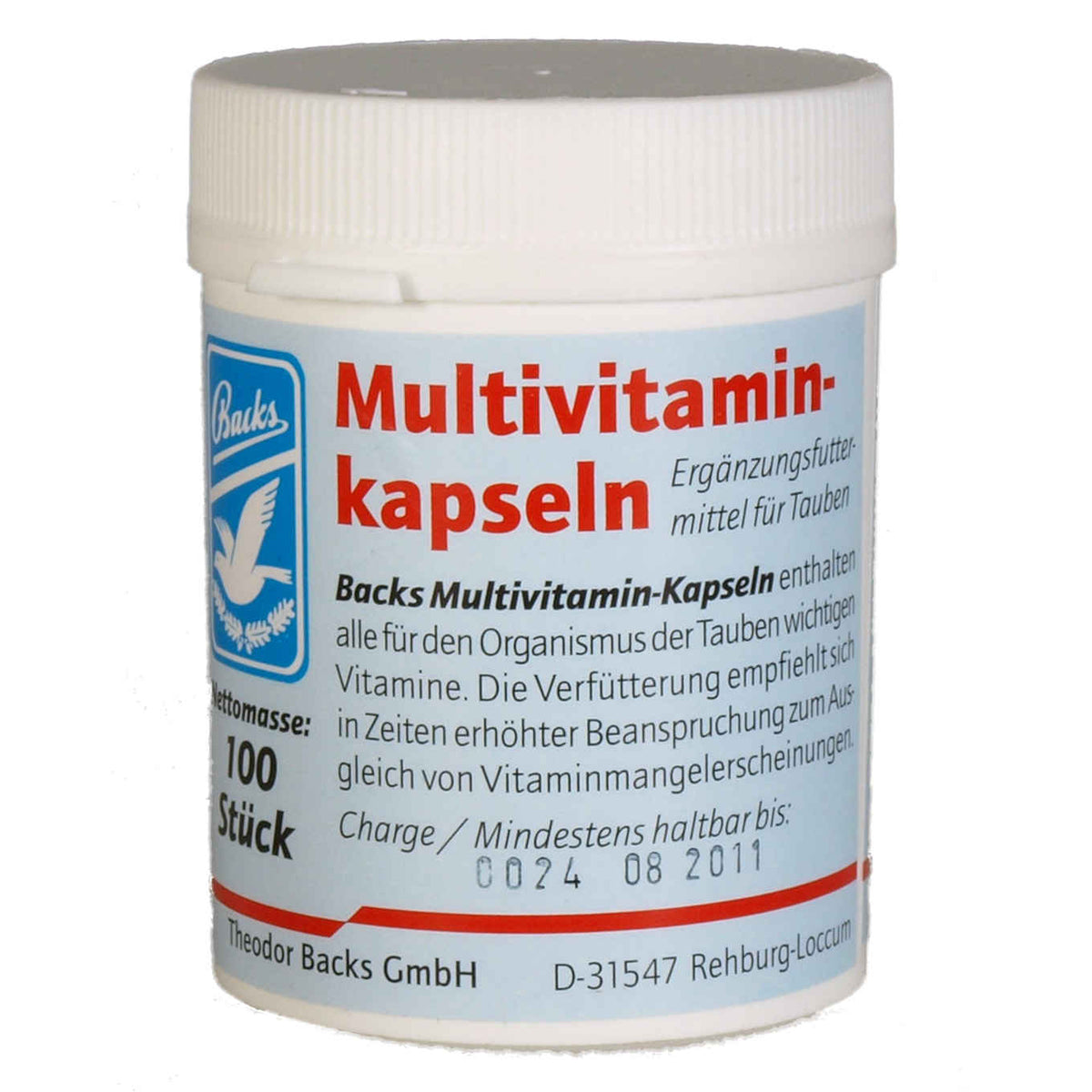Backs Multivitamin-Kapseln 100 Stück