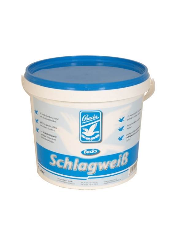 Backs Schlagweiß 5 Liter