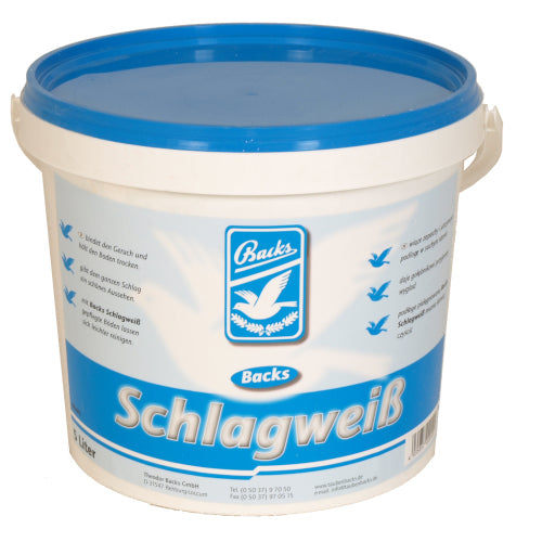 Backs Schlagweiß 10 Liter
