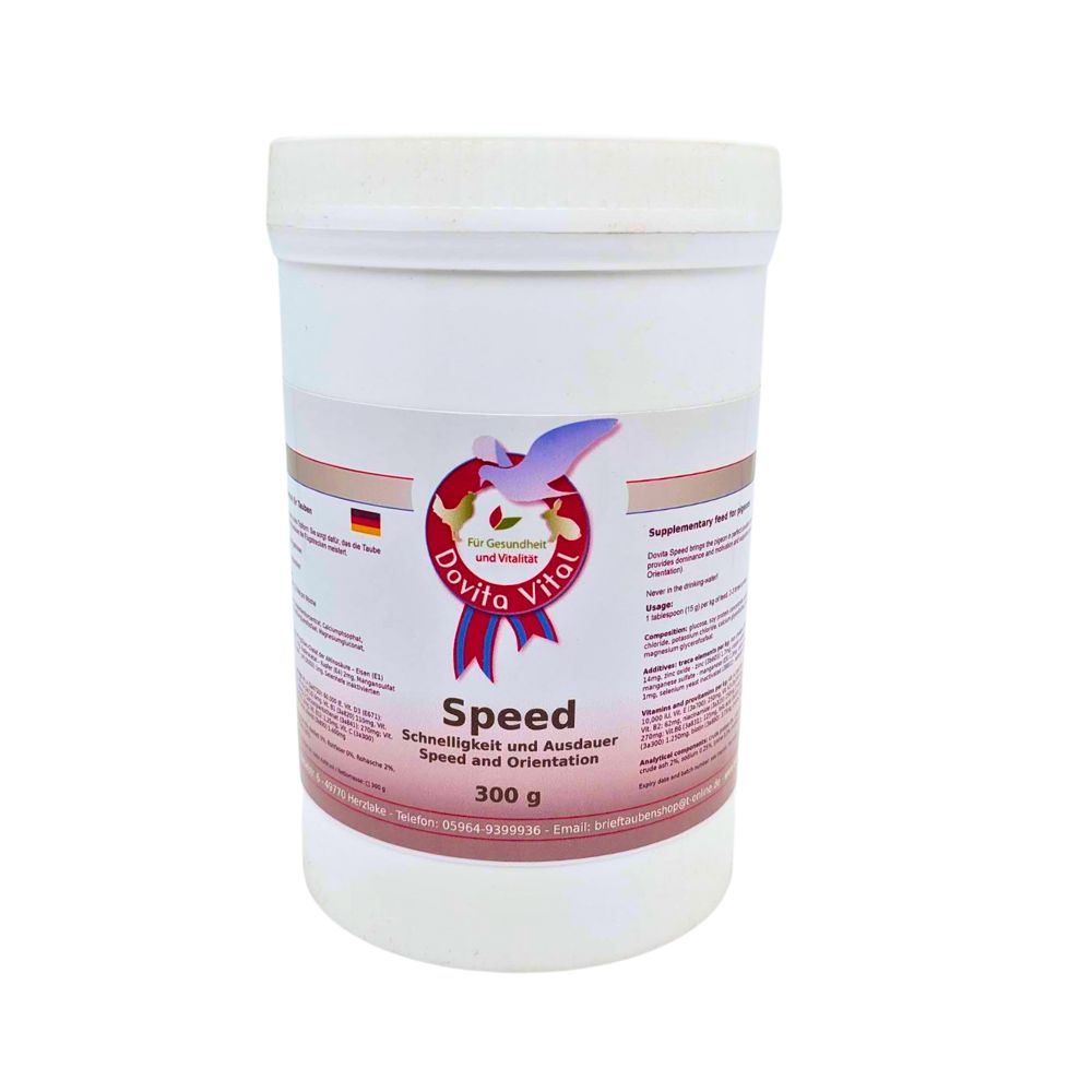Dovita Vital Speed 300g – Das Hochleistungs-Futtermittel für Tauben