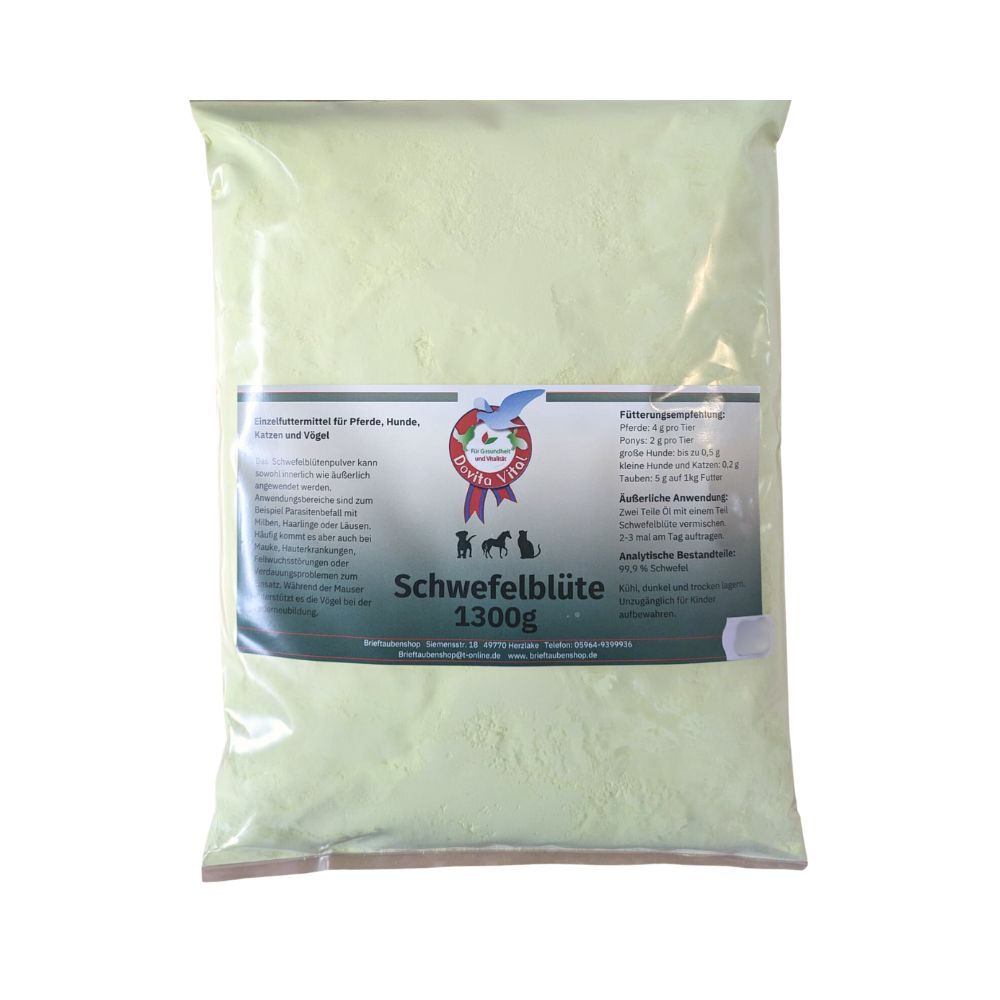 Dovita Vital Schwefelblüte 1300g im Beutel