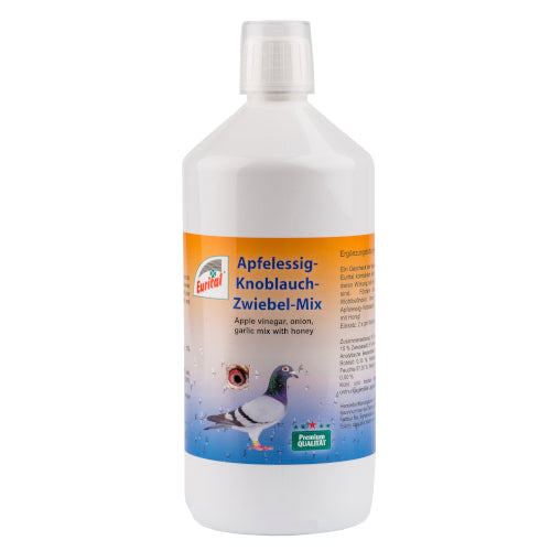Eurital Apfelessig-, Zwiebel-, Honig-, Knoblauch-Mix 1l für Haustiere im Tierfutterpro Shop