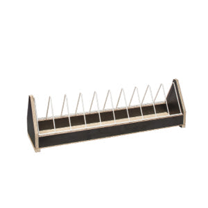 Futtertrog mit Fressgitter - Premium 75cm Breit (G39)