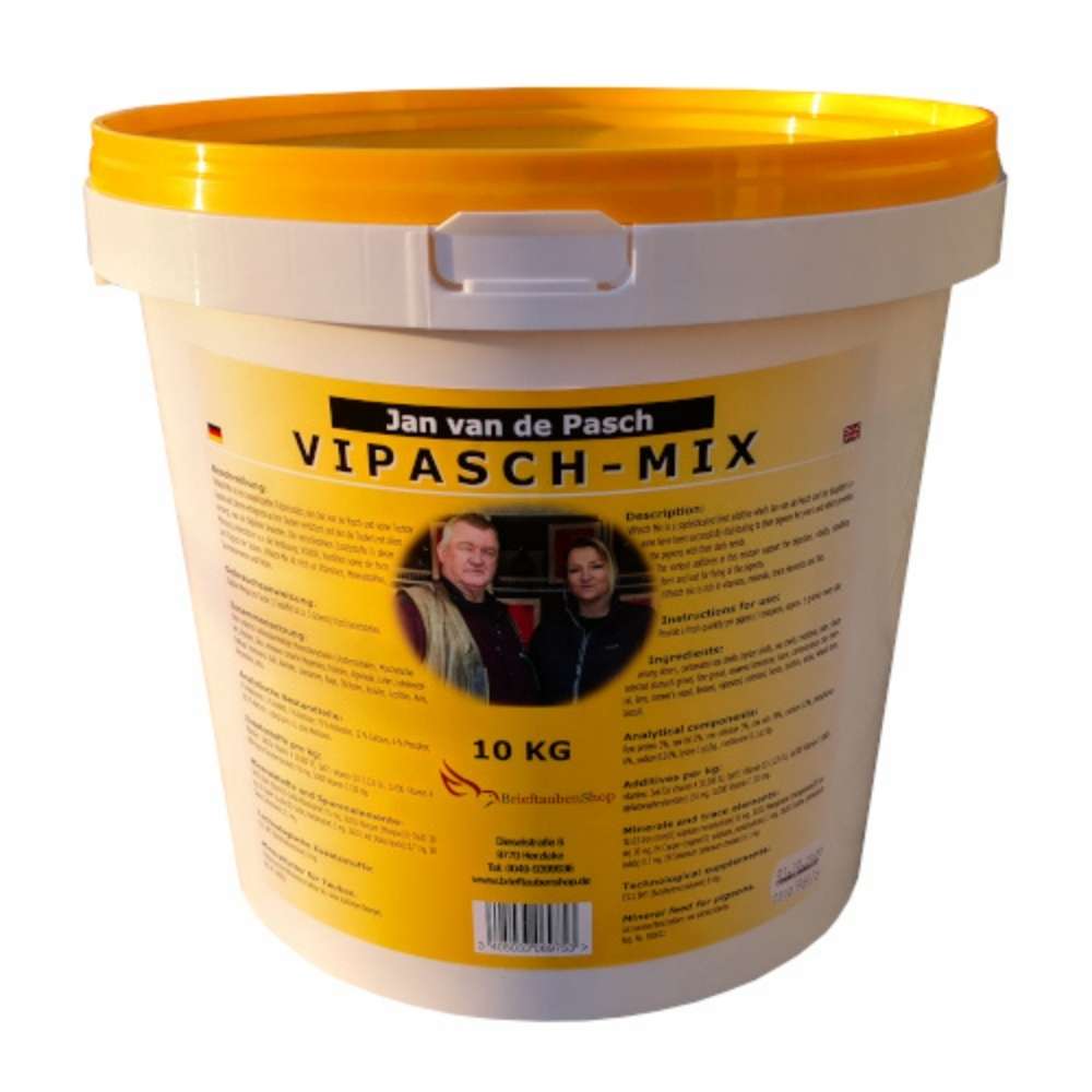 Jan van de Pasch VIPASCH-MIX 10kg für Haustiere im Tierfutterpro Shop