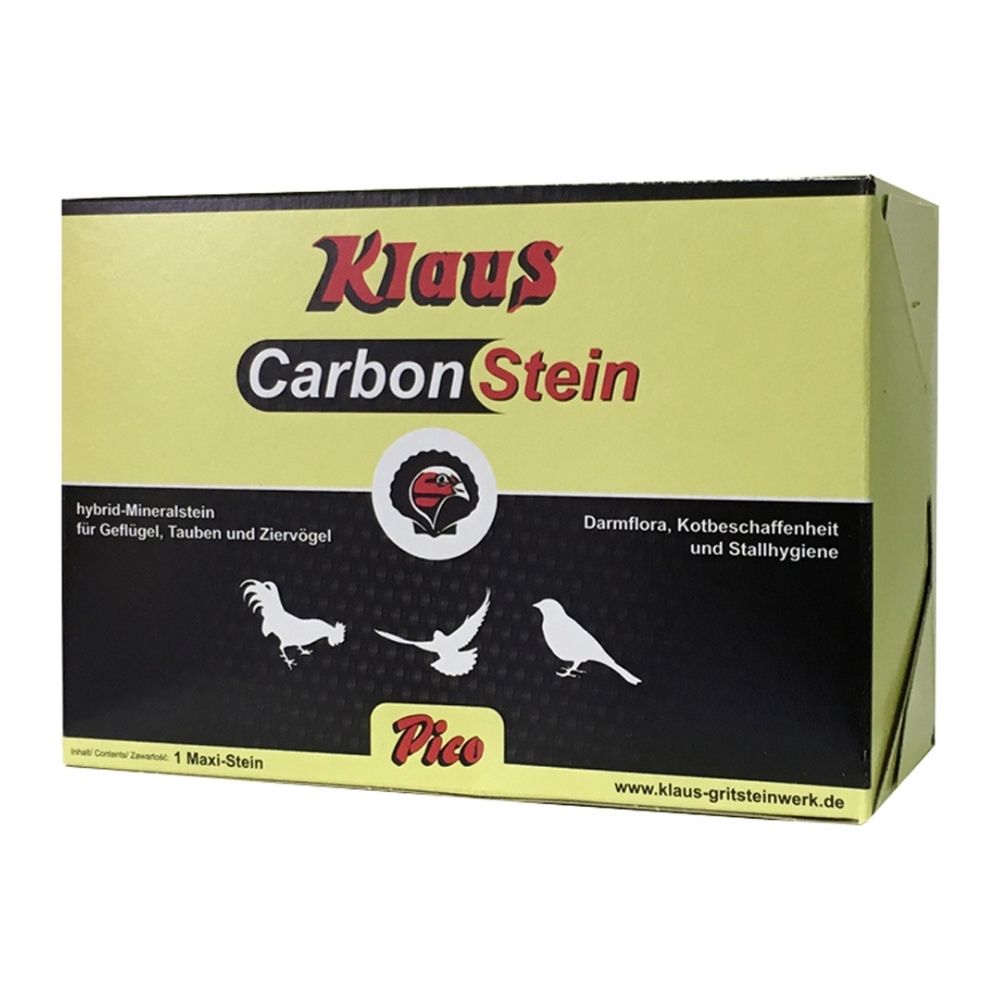 Klaus CarbonStein Karton Vorderseite