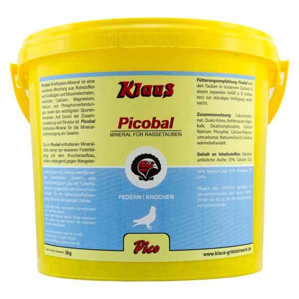 Klaus Picobal Rassetaubenmineral 5kg