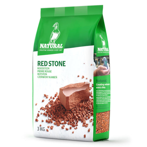 Natural Rotstein 3 kg für Haustiere im Tierfutterpro Shop