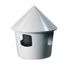 Tränke aus Kunststoff ca. 1 Liter (Grau) für Haustiere im Tierfutterpro Shop