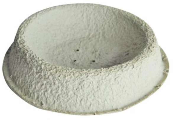 Nistschale aus Pappe Ã˜22x6cm -50 StÃ¼ck