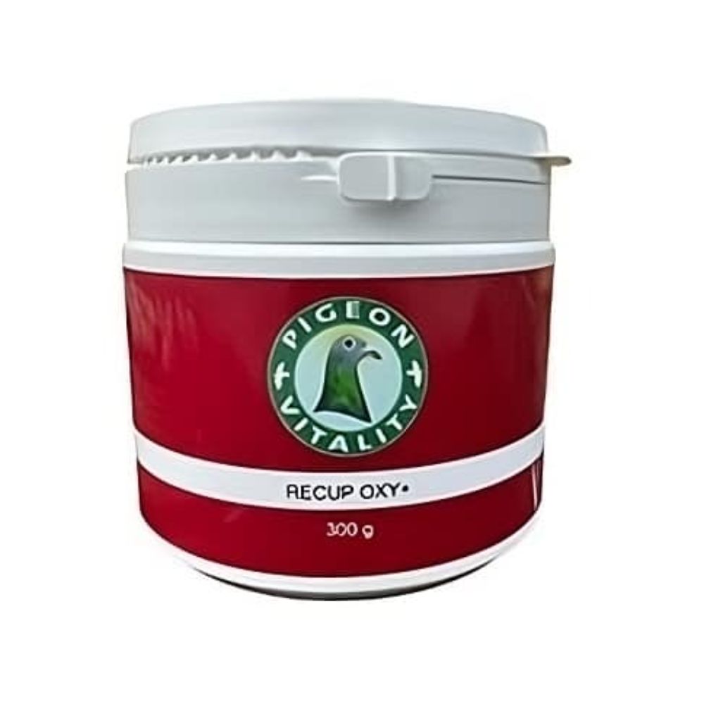 Pigeon Vitality Recup Oxy+ für Brieftauben in wiederverschließbarer Verpackung – unterstützt Regeneration, Immunsystem und Flugleistung