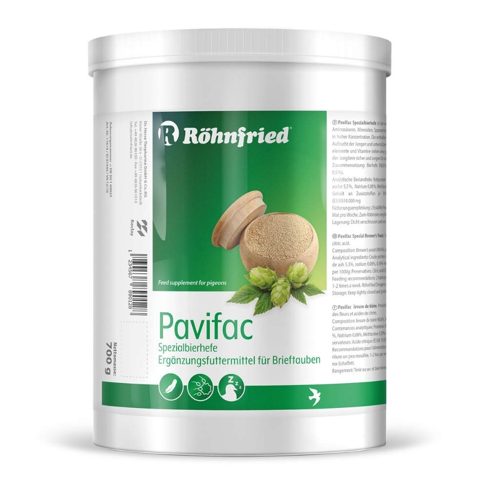 Röhnfried Pavifac Bierhefe 700g