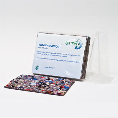 Refona Kleine Befeuchtungsmatten Inhalt 5 Stück für Haustiere im Tierfutterpro Shop