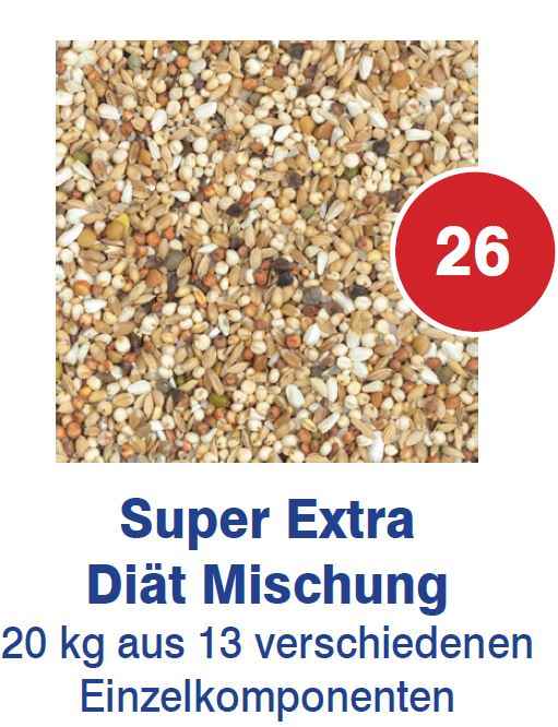 Vanrobaeys 20kg - Diät Mischung extra Nr. 26