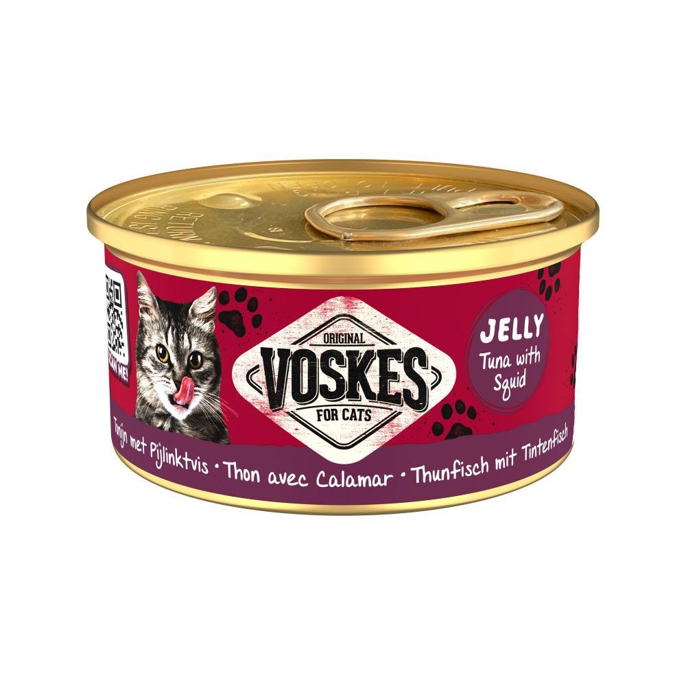 Voskes Jelly Thunfisch mit Tintenfisch