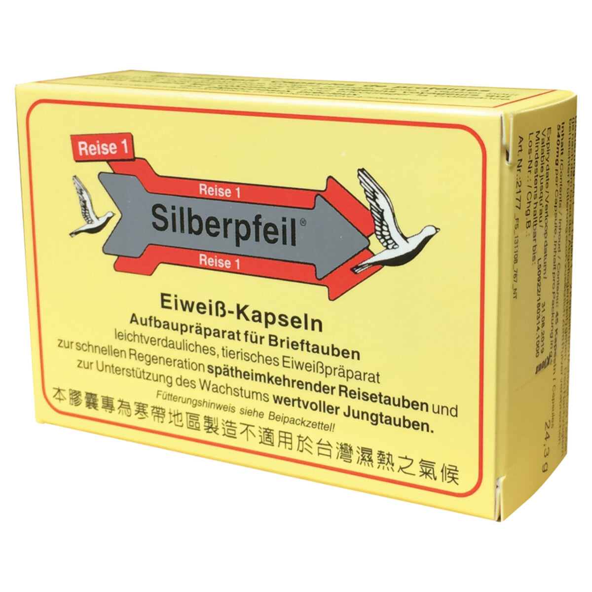 Klaus Silberpfeil Reise 1  Kapseln 45St.