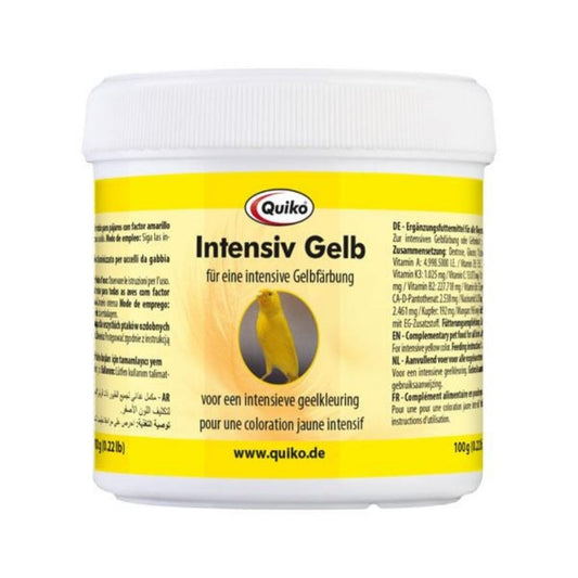 Quiko Intensiv Gelb 100g für Haustiere im Tierfutterpro Shop