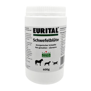 Eurital Schwefelblüte für Pferde, Hunde, Katzen, Vögel
