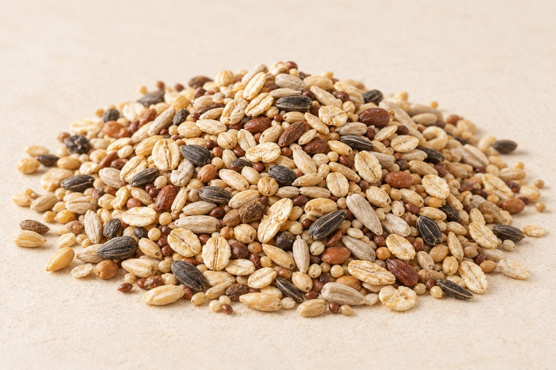 Deli Nature Deluxe Mix 2,5kg – Futterdarstellung