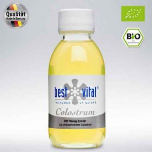 Best Vital - Bio Colostrum Fluessig Extrakt 125ml für Haustiere im Tierfutterpro Shop