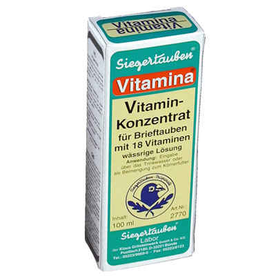 Klaus Siegertauben Vitamina 250ml für Haustiere im Tierfutterpro Shop