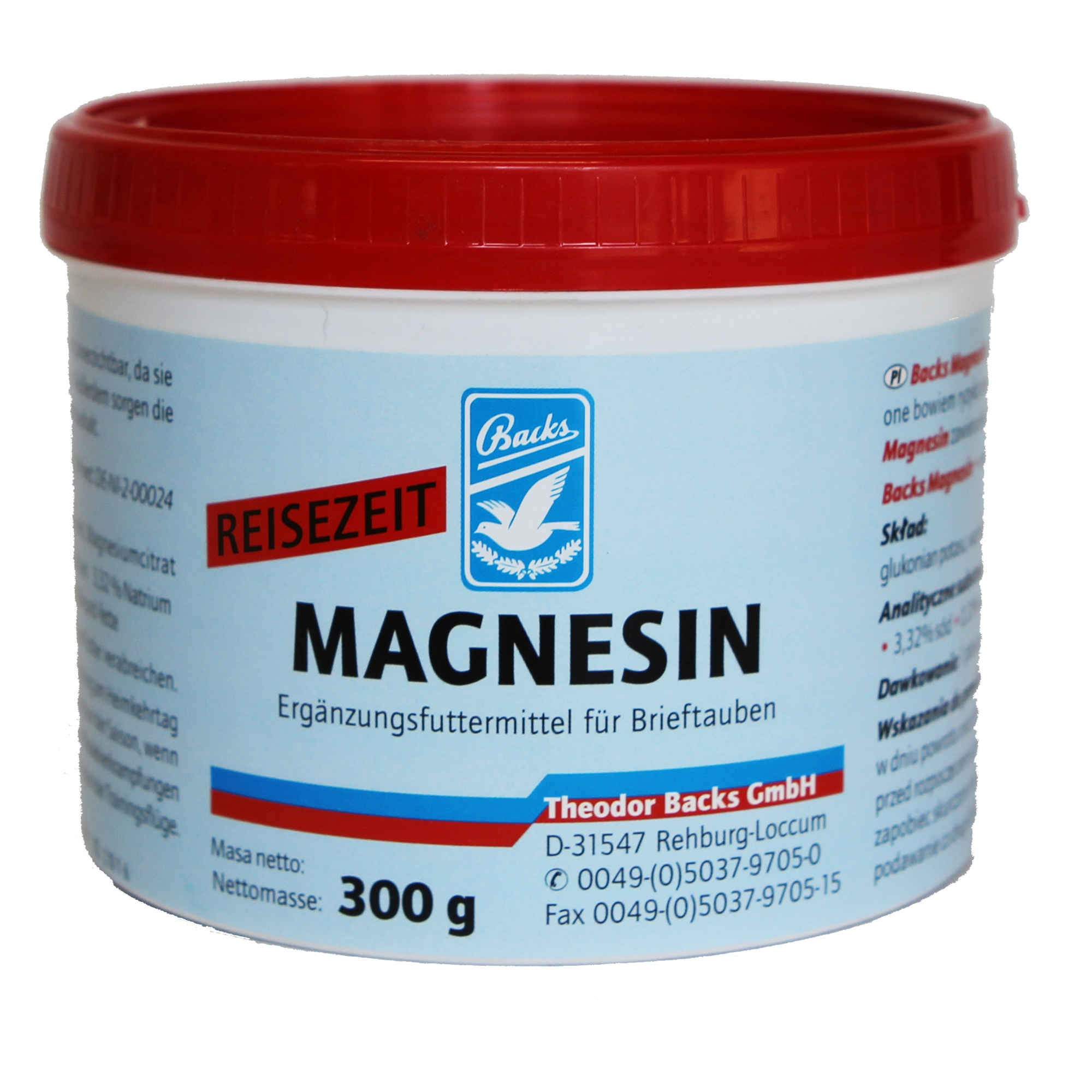 Backs Magnesin 300g für Haustiere im Tierfutterpro Shop