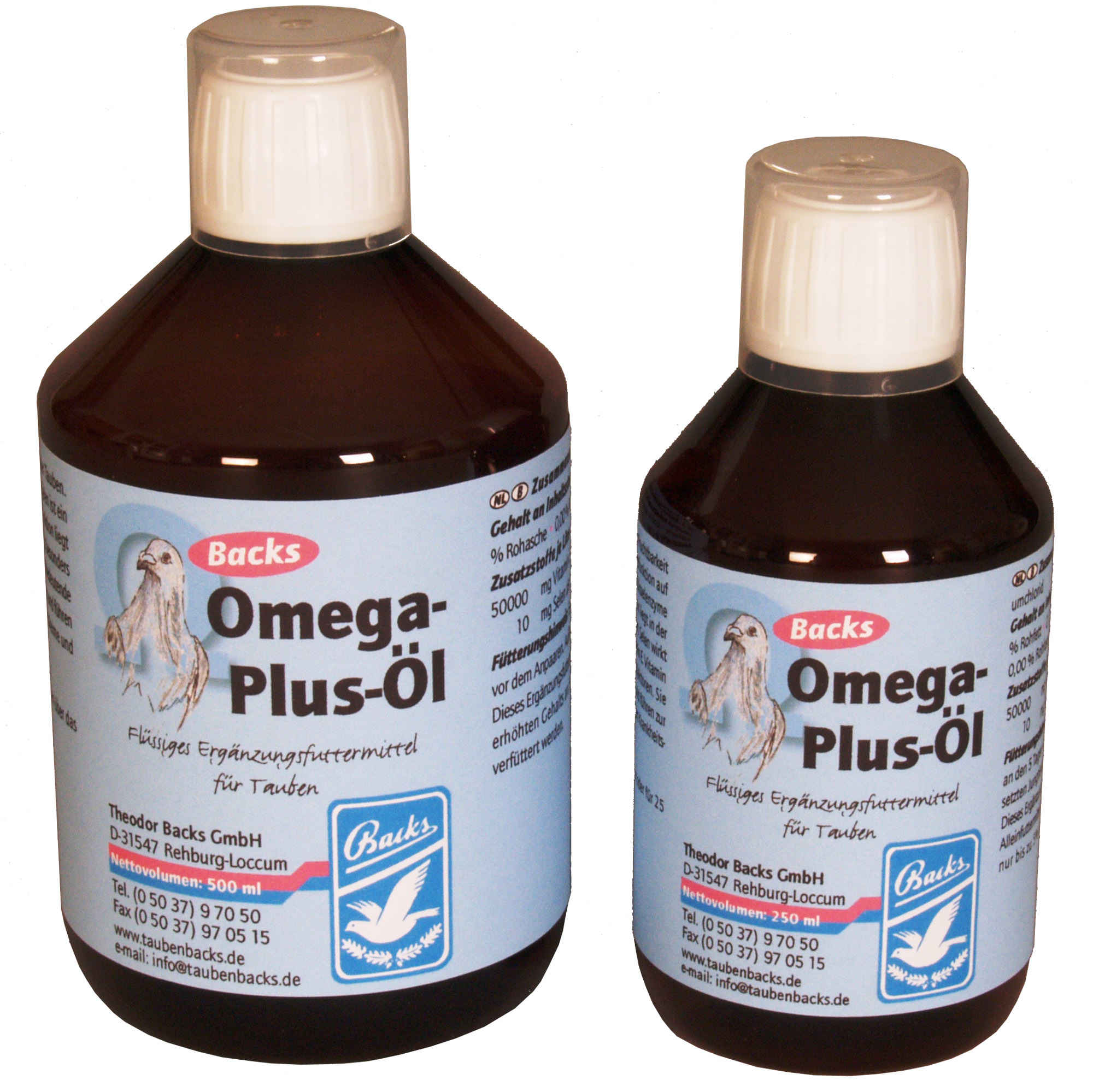 Backs Omega-Plus-Öl 500ml für Haustiere im Tierfutterpro Shop
