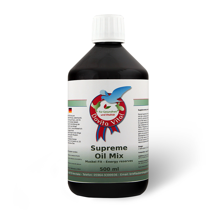 Dovita Vital Supreme Oil Mix 500ml für Haustiere im Tierfutterpro Shop