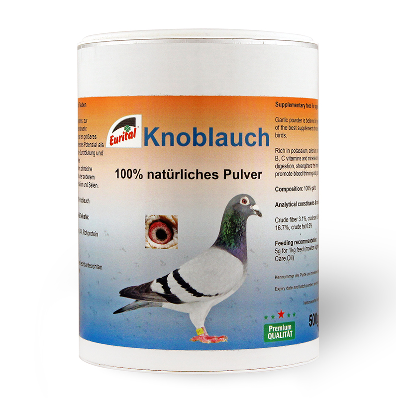 Eurital Knoblauchpulver 500g - 100% natürlicher Knoblauch für Haustiere im Tierfutterpro Shop