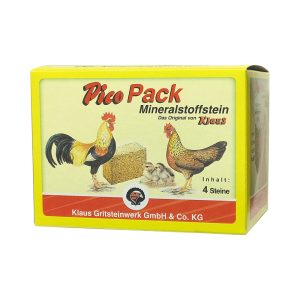 Klaus Pico Pack Geflügelstein - 4 Stück für Haustiere im Tierfutterpro Shop