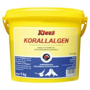 Klaus Korallalgen 5 kg für Brieftauben und Rassetauben
